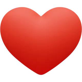 ❤️ cuore, amore, rosso whatsapp sticker
