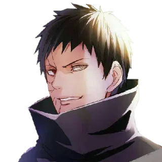 😏 Obito Uchiha Naruto Anime, Postać, Obito, Uchiha, Naruto, Manga telegram sticker