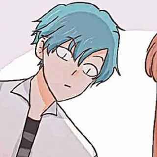 🎸 การ์ตูน, อนิเมะ, มังงะ, ตัวละคร, เด็กผู้ชาย, ภาพประกอบ telegram sticker