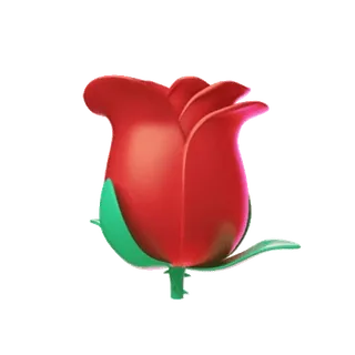 💝 flor, rosa, rojo, planta, naturaleza telegram sticker