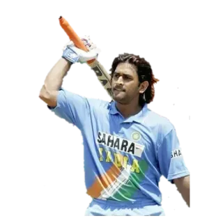 🏆 MS Dhoni SAHARA INDIA MS Dhoni, Cricket, Cricket indiano, Atleta, Giocatore di cricket telegram sticker