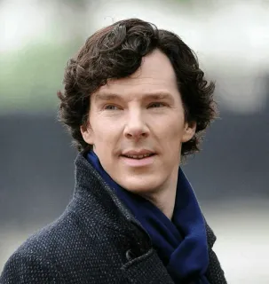 😌 Sherlock Holmes Sherlock sherlock, benedict cumberbatch, sherlock holmes, tv show, actor, british, bbc telegram sticker