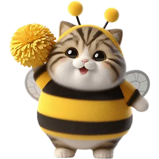 Котик БиБи @Nyasticks telegram stickers