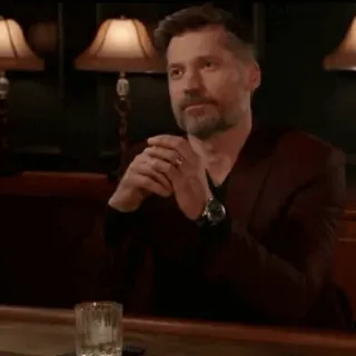 ⚜️ Jaime Lannister Game of Thrones 제이미 라니스터, 왕좌의 게임, 니콜라이 코스테르-발다우, 배우, 캐릭터 telegram sticker