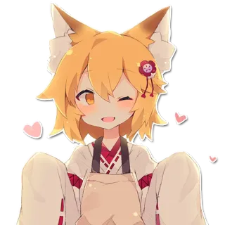 🤗 Senko Helpful Fox Senko-san Anime, Fofo, Raposa, Senko, Senko-san, a raposa prestativa telegram sticker