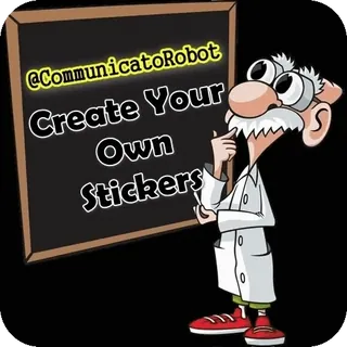 🖼 @CommunicatoRobot Create Your Own Stickers stiker, robot, buat, CommunicatoRobot whatsapp sticker