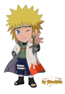 Minato by @nhichahiyeusername telegram stickers