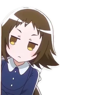 🙄 Anime, Fille, Chibi, Dessin animé telegram sticker