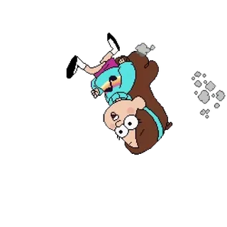 Gravity Falls  @WhisperingPixels whatsapp stickers