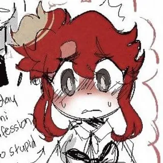 🧷 today
mi
fession?
so stupid Anime, Mangá, Desenho animado, Desenho, Esboço whatsapp sticker