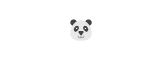 🐼 パンダ, 動物, 可愛い, 顔, 哺乳類 telegram sticker