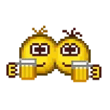 🍺 emoji, beer, cheers, celebration, drinking telegram sticker