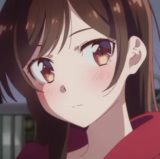 🥥 Chizuru Ichinose Rent-A-Girlfriend Anime, Rent-A-Girlfriend, Chizuru Ichinose, Manga, Dễ thương, Phim hoạt hình telegram sticker