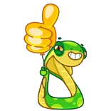 Змейка | @Premium_Emojis_Telegram telegram emojis 👍