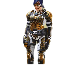 🎭 fighter, robot, soldier, warrior, armored, weapon, military telegram sticker
