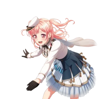 🥮 Anime, Meisje, Personage, Schattig, Manga, Cartoon telegram sticker