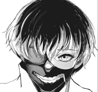 ☠️ Ken Kaneki Tokyo Ghoul Anime, Manga, Ghoul, Tokyo Ghoul, Ken Kaneki whatsapp sticker