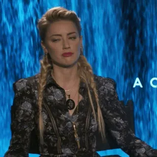 🧜‍♀ Amber Heard Актриса, Знаменитость, Человек, Блондинка, Эмбер Хёрд telegram sticker