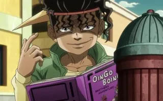 💚 Oingo JoJo's Bizarre Adventure Oingo Boingo Anime, Manga, Jojos bizarre Abenteuer, Oingo, Oingo Boingo telegram sticker