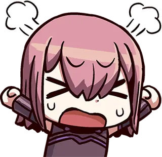 😠 애니메이션, 화난, 스팀, 짜증난, 만화 whatsapp sticker