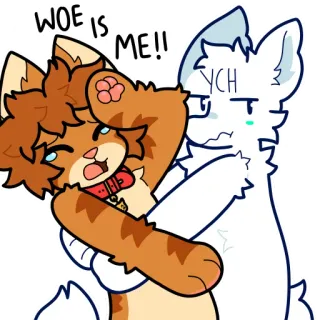 🎭 WOE IS ME!! telegram sticker