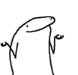 ❕ Dibujo animado, Meme, Monigote, Confundido whatsapp sticker