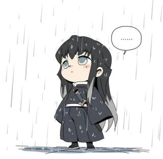 🌧 Muichiro Tokito Demon Slayer ...... Anime, Manga, Demon Slayer, Muichiro Tokito, Chibi, Hashira, Pilastro della Nebbia telegram sticker