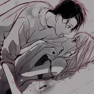 🩺 Anime, Manga, Romantiek, Koppel, Liefde telegram sticker