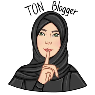 Blockchain TON by @gusevself whatsapp stickers