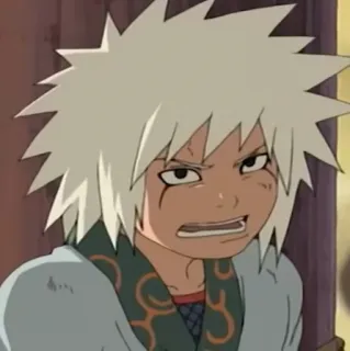🌫 Jiraiya Naruto Anime, Naruto, Jiraiya, Sabio, Personaje, Manga telegram sticker