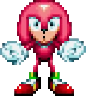 Sonic Mania @gershik_tyt telegram stickers