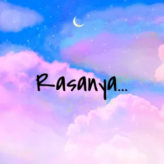 🍭 Rasanya... облака, луна, небо, мечтательный, пастельный, эстетика whatsapp sticker