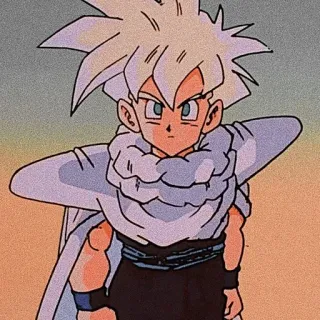🔥 Gohan Dragon Ball Z 孙悟饭, 龙珠Z, 动漫, 角色, 卡通 telegram sticker