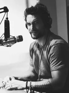 🍻 Jason Momoa актер, мужчина, портрет, знаменитость, портрет telegram sticker