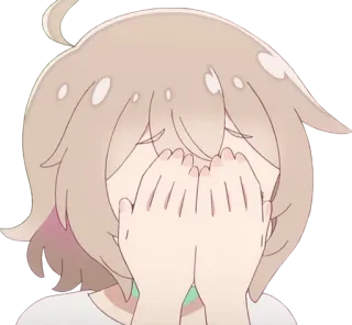 🙈 anime, karakter, sedih, menangis, kartun telegram sticker