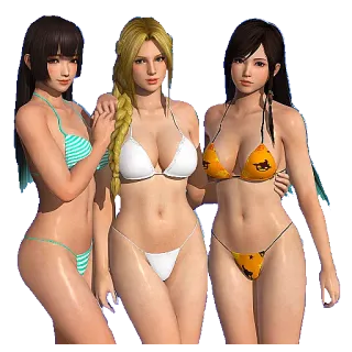 👥 bikini, đồ bơi, phụ nữ, gợi cảm, cô gái telegram sticker