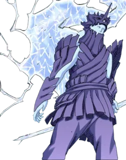 👺 Sasuke Uchiha Naruto Anime, Manga, Susanoo, Rayo, Ninja telegram sticker