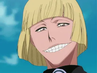 😃 Izuru Kira Bleach anime, bleach, character, blonde, kira telegram sticker