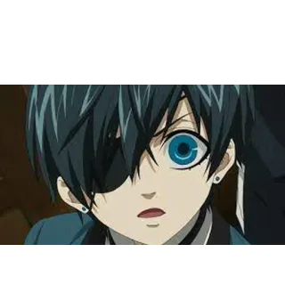 😦 Ciel Phantomhive Black Butler Anime, Ciel Phantomhive, Black Butler, Manga, Cartoon, Charakter telegram sticker