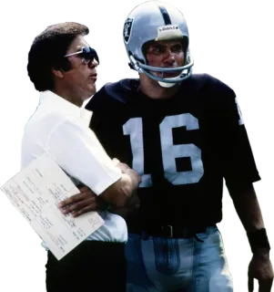 👥 Calcio, Sport, NFL, Oakland Raiders, Quarterback, Allenatore, Giocatore, Squadra telegram sticker