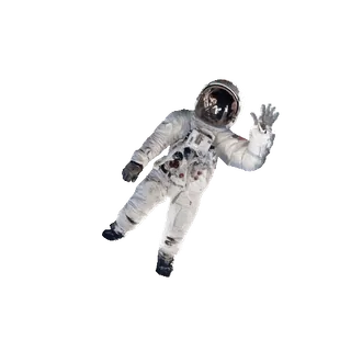 🚀 astronaut, space, floating, nasa, suit telegram sticker