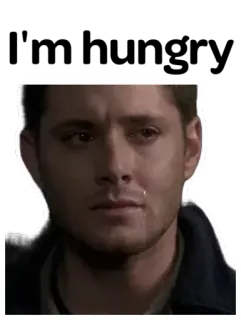 😭 Dean Winchester Supernatural pleurer, triste, larmes, expression, surnaturel, dean winchester telegram sticker