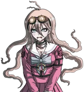 🔩 Miu Iruma Danganronpa V3: Killing Harmony anime, danganronpa, miu iruma, fearful telegram sticker