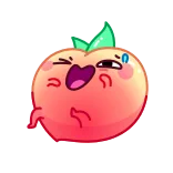 Life’s a Peach whatsapp stickers
