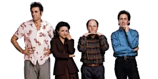 👩 Seinfeld characters Seinfeld Seinfeld, Kramer, Elaine, George, Jerry telegram sticker