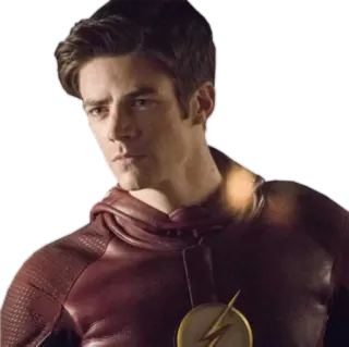 🧐 The Flash the flash, superhero, dc comics, barry allen, speedster, comic book character telegram sticker