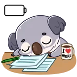 Kozy Koala | @Premium_Emojis_Telegram telegram emojis 😴
