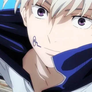 🖍 Inumaki Toge Jujutsu Kaisen Anime, Jujutsu Kaisen, Inumaki Toge, Lời nguyền, Thuật thức nguyền rủa telegram sticker