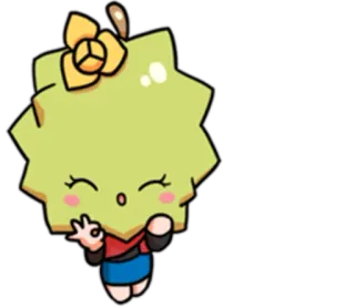 👌 Kreskówka, Postać, Słodki, Kawaii telegram sticker