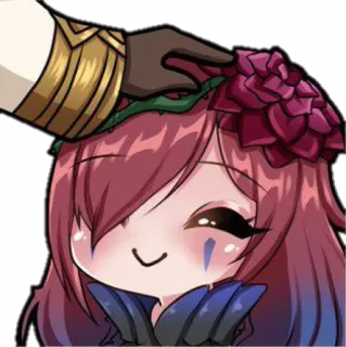 ☺️ Chibi, Fofo, Anime, Personagem, Afasto whatsapp sticker